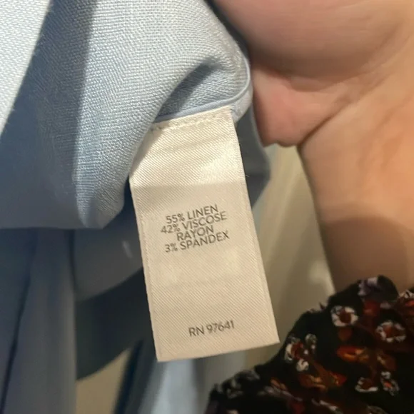 J. Jill Light Blue Pantsuit Size L - Picture 5 of 6